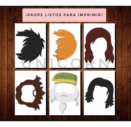 Kit Imprimible - Photo Booth - Props Fiesta Harry Potter